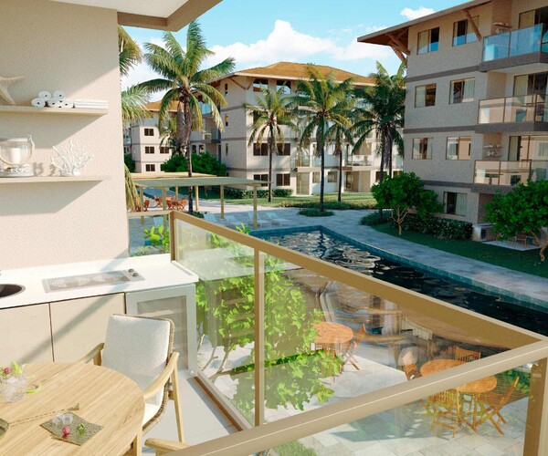  Itah Residence – Viva o Luxo à Beira-Mar em Muro Alto!