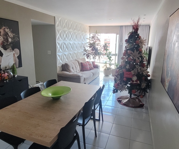 Apartamento à venda em Casa Caiada – Nascente, 95m², 3 quartos (1 suíte + dependência)