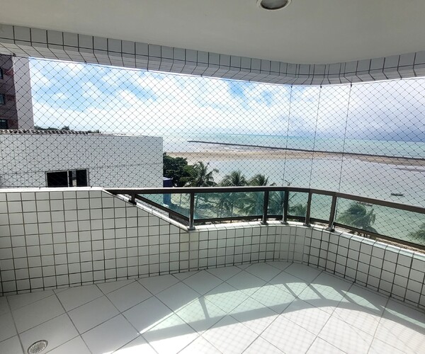 Beira Mar em Olinda - 3 suítes com 105m²