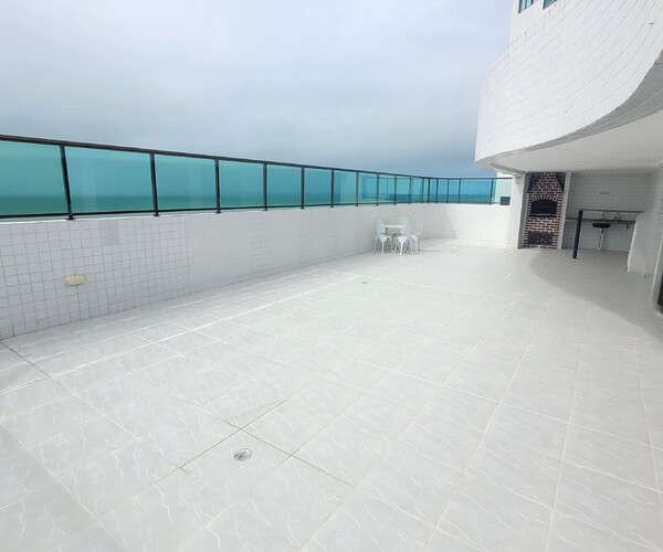 Beira Mar em Olinda - 3 suítes com 105m²