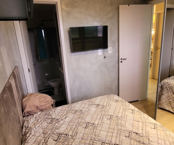 North Way Residence – Apartamento de 3 Quartos (2 Suítes) | 76m² - Mobiliado