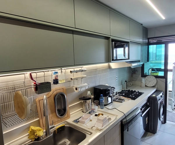 North Way Residence – Apartamento de 3 Quartos (2 Suítes) | 76m² - Mobiliado