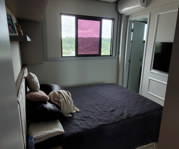 North Way Residence – Apartamento de 3 Quartos (2 Suítes) | 76m² - Mobiliado