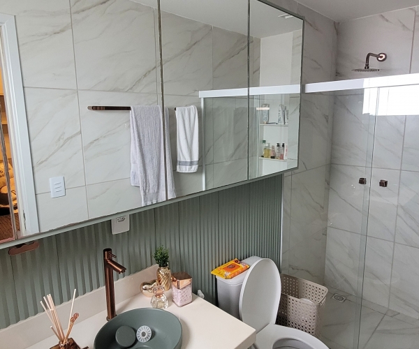 North Way Residence – Apartamento de 3 Quartos (2 Suítes) | 76m² - Mobiliado