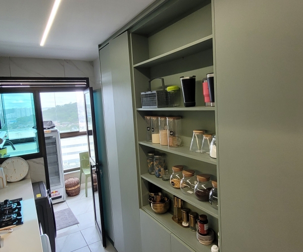 North Way Residence – Apartamento de 3 Quartos (2 Suítes) | 76m² - Mobiliado