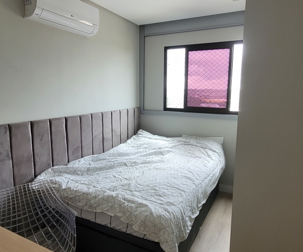 North Way Residence – Apartamento de 3 Quartos (2 Suítes) | 76m² - Mobiliado