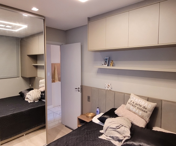 North Way Residence – Apartamento de 3 Quartos (2 Suítes) | 76m² - Mobiliado